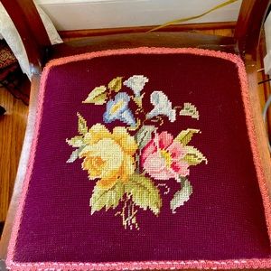 Beautifully Embroidered little chair.